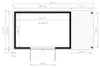 Gartenhaus Bertilo Fineline 4 inkl. Schleppdach 441 x 210 Produktbild-Vorschau 4
