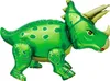 Balon foliowy 3D dinozaur z ruchomymi nogami, 12 zielonych Podgląd zdjęcia produktu 1