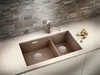BLANCO SUBLINE 430/270-U, SILGRANIT® PuraDur®, tartufo, Produktbild-Vorschau 2