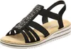 Rieker Keilsandaletten Damen 31373730393531 Schwarz 39 EU Produktbild-Vorschau 47