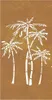 vidaXL Garten-Wanddeko 105x55 cm Cortenstahl Palmen-Design Produktbild-Vorschau 3