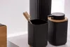 WENKO WC-Garnitur Rotello Schwarz Toilette Reinigung Produktbild-Vorschau 8