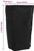 vidaXL Fahrradtasche Schwarz 34 x 16 x 59 cm Polyester Produktbild-Vorschau 7