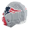 New England Patriots  BRXLZ NFL 3D Helm Bausatz Produktbild-Vorschau 2