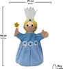 Handpuppe Blumenfee blau, 34 cm Produktbild-Vorschau 5