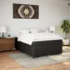 The Living Store Boxspringbett mit Matratze Schwarz 140x200 Produktbild-Vorschau 4
