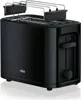 A black BRAUN toaster is shown from a slightly elevated side angle against a white background. Anteprima dell’immagine prodotto