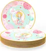 Papp-Teller Prinzessin Lillife 23cm 8 Stück Produktbild-Vorschau 2