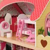 Maison de poupées en bois avec éclairage LED | Set de Voir les images du produit 3