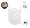 Rotho Schubladenbox Tower XS SYSTEMIX mit 4 Schubladen je Produktbild-Vorschau 4