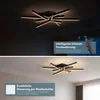doporro LED Deckenleuchte 72W, 80 cm Deckenlampe für Produktbild-Vorschau 3