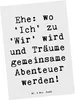 Mr. & Mrs. Panda Postkarte Spruch Hochzeitsfeier Abenteuer Produktbild-Vorschau 1