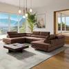 U-Form Ecksofa Magnum U mit Schlaffunktion und 2 Bettkästen Produktbild-Vorschau 1