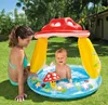 Aufblasbarer Fliegenpilz-Pool für Kinder 45l Produktbild-Vorschau 15