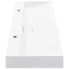 vidaXL Waschbecken 120 x 46 x 11 cm Mineralguss/Marmorguss Produktbild-Vorschau 8
