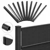 Clip per guide di fissaggio Schermo privacy in PVC - Anteprima dell’immagine prodotto 1