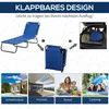 Outsunny Sonnenliege mit Dach klappbar Gartenliege mit Produktbild-Vorschau 5