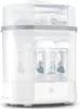 A white electric sterilizer for baby bottles. Produktbild-Vorschau
