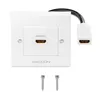 deleyCON HDMI Dose Wanddose 1x HDMI Port Unterputz Montage Produktbild-Vorschau 6