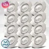 2x set di 6 luci da incasso a LED plafoniera dimmerabile Anteprima dell’immagine prodotto 1