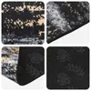 vidaXL Tappeto corridoio LESAKA, nero e oro, 50 x 450 cm Anteprima dell’immagine prodotto 3