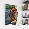 Magnettafel Glas 40 x 60 cm „Guacamole mit Nachos“ – Produktbild-Vorschau 4