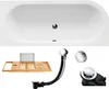 BADLAND Eckbadewanne Rechteck Badewanne Avita RECHTS 180x80 Produktbild-Vorschau 2