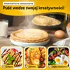 endusor patelnia do crêpes na indukcję z powłoką nieprzywierającą do przygotowywania crêpes, naleśni Podgląd zdjęcia produktu