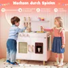 COSTWAY Cucina per bambini, cucina giocattolo per bambini Anteprima dell’immagine prodotto 5