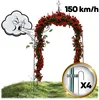 Plonos PL-991 Pergola zahradní oblouk 265 cm, tmavě zelená Náhled obrázku produktu 11
