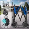 KESSER® Bollerwagen faltbar mit Breite Reifen Handwagen Produktbild-Vorschau 3