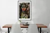 MuchoWow® MuchoWow® Gerahmtes Poster Frau - Blumen - Farbe Produktbild-Vorschau 3