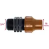 Rain Bird Kupplung PP 16 mm x 3/4 lock x Außengewinde Braun Produktbild-Vorschau 5