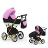 Klassischer Kinderwagen Sorento Gold 2 in 1 inkl. Sportsitz Produktbild-Vorschau 1