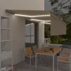 vidaXL Automatická markýza s roletou a LED senzorem větru Náhled obrázku produktu 2