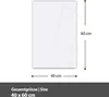 Magnettafel 40x60cm Pinnwand Whiteboard beschreibbar - Produktbild-Vorschau 6