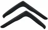 Winddeflector, regendeflector, windscherm, zwart, voor Productafbeelding-voorbeeld 2