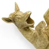 Deko Flaschenhalter ZIEGE in gold - 29 x 10 cm - Saufziege Produktbild-Vorschau 3