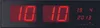 A digital clock displaying the time and date. Podgląd zdjęcia produktu