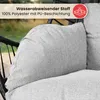 Swoods XXL Hängesessel mit Gestell - Hängesessel Für Indoor Produktbild-Vorschau 6