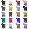 A grid of different colored bed sheets, each with a color swatch above it. Produktbild-Vorschau