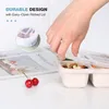 4er-Pack Snackbehälter, Bento-Snackbox mit 4 Fächern, Produktbild-Vorschau 3
