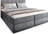 A studio shot of a bed with bedding. Produktbild-Vorschau