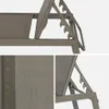 sweeek - 2er-Set Multipositions-Liegen aus Stahl - Braun Produktbild-Vorschau 5