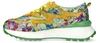 Laura Vita Damen Sneaker Metallic Plateau Floral TELLAO 09, Produktbild-Vorschau 3