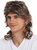WIG ME UP Perücke Proll Voluhila 80er Braun Blond gewellt Produktbild-Vorschau 3