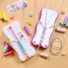 Kit tricot bracelet DIY, kit de bricolage pour enfants à Voir les images du produit 7