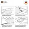 Unterspannbahn Dach HAUSA Titanium 200g Unterdeckbahn mit Produktbild-Vorschau 3