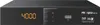A front view of a black digital satellite receiver with an orange display showing '4000'. Produktbild-Vorschau