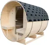 HOME DELUXE Outdoor Fasssauna LAHTI DELUXE - L 195 x 192 x Produktbild-Vorschau 5